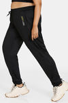 Zelocity True Curv Mid Rise Track Pants - Jet Black — thumbnail 2